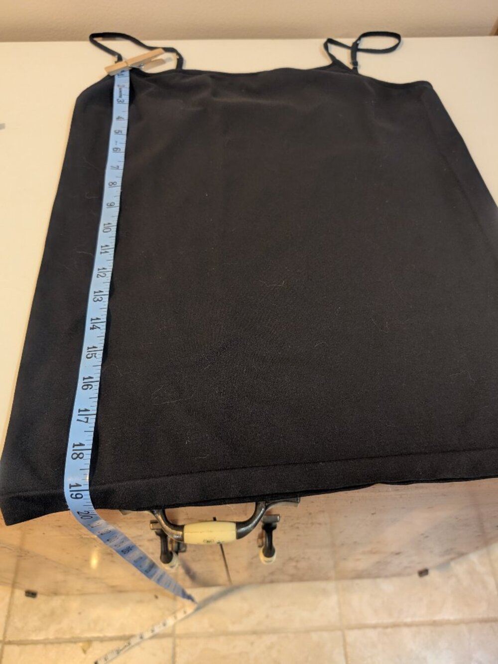 Womens vintage black camisole, size Large/XLarge